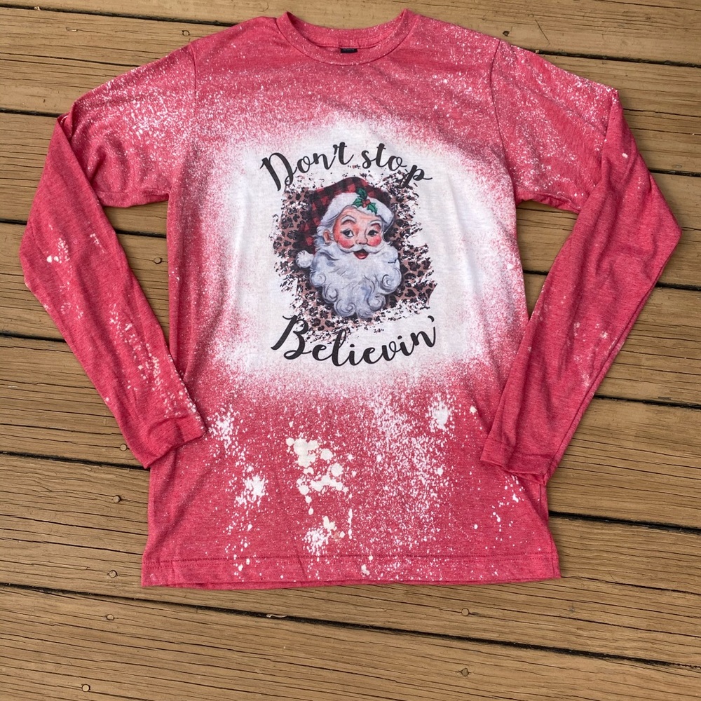 New!! Size Small Santa Shirt